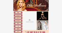 Desktop Screenshot of chloedallimore.com